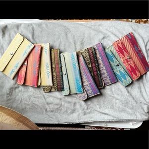 Native ethnic wallet 10 pcs from Asia